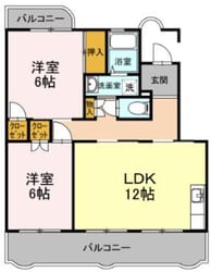 クレスト・マンションの物件間取画像